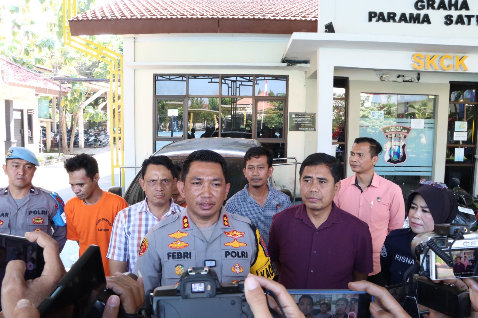 Modus Pesan Via Grab, Pelaku Pencurian 2 Orang Sekaligus Penggelapan Akhirnya Diringkus Satreskrim Polres Bangkalan