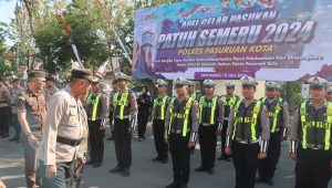 Turunkan Angka Pelanggaran Lalu-Lintas Polres Pasuruan Kota Gelar Operasi Patuh Semeru Tahun 2024