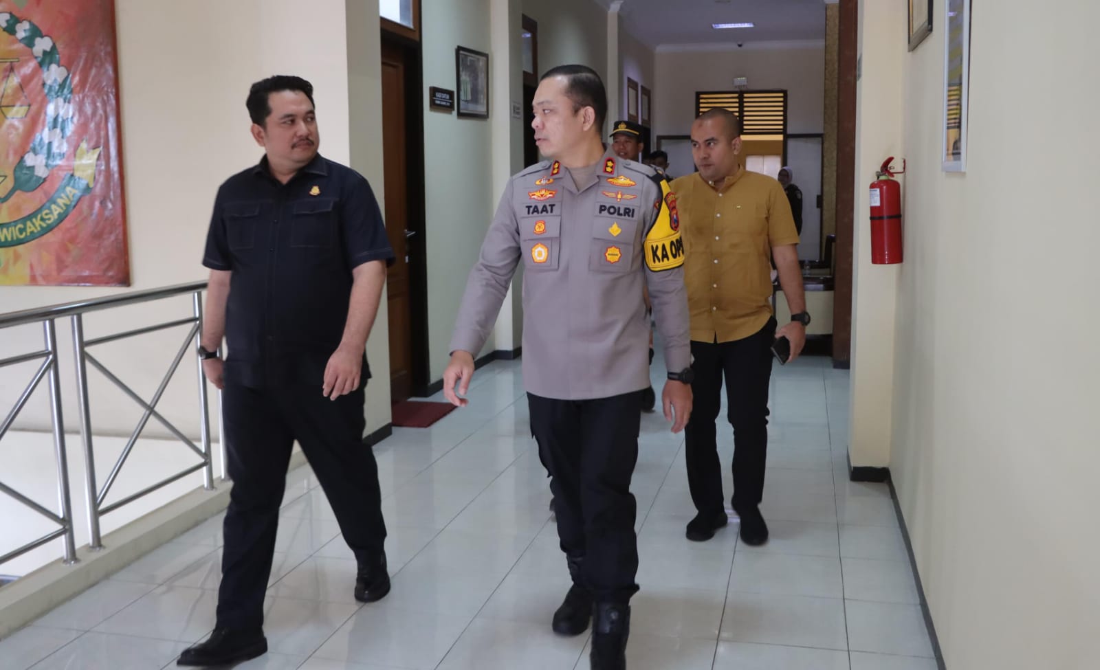 Perkuat Sinergitas Diawal Tugas Kapolres Tulungagung Kunjungi Kejaksaan