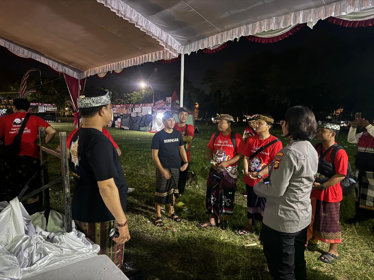 Atensi Kerawanan Malam Minggu Polsek Denbar Imbau Masyarakat Jaga Stabilitas Kamtibmas