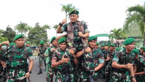 Kunjungan Kerja Danrem 083/Bdj, Kolonel Inf Setyo Wibowo, S.IP., M.Sos. ke Batalyon Infanteri 527/BY