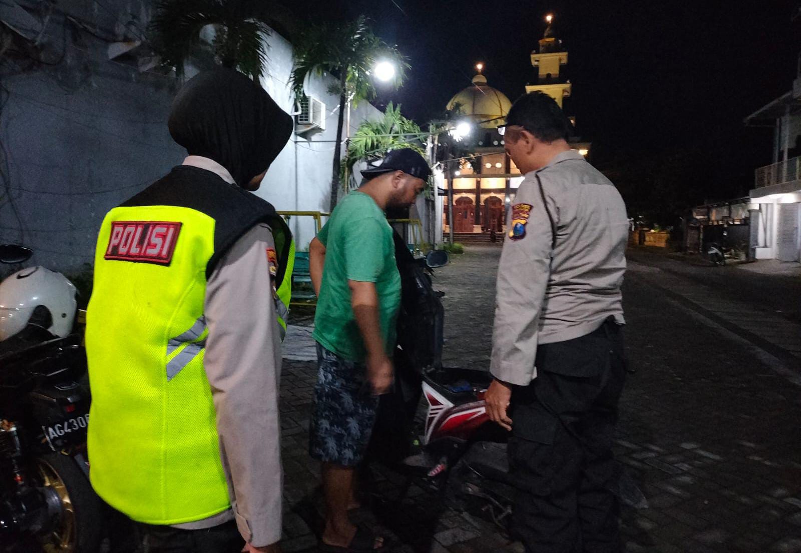 Polres Nganjuk Cegah Tindak Kejahatan Jalanan Dengan Patroli SREG