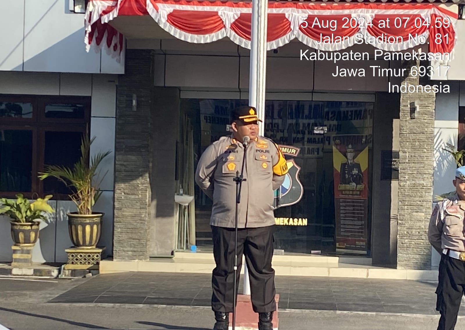 Kapolres Pamekasan Tekankan Netralitas Dalam Pilkada dan Profesional Dalam Bertugas