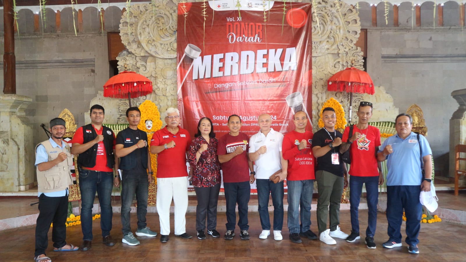 Sambut Hari Kemerdekaan Republik Indonesia ke-79, Paguyuban Social Project Bali Menggelar Donor Darah