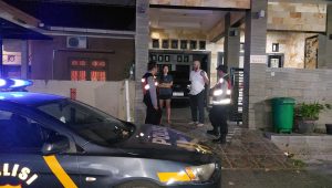 Polsek Kuta Selatan Gelar Blue Light Patrol, Pastikan Situasi Aman dan Kondusif