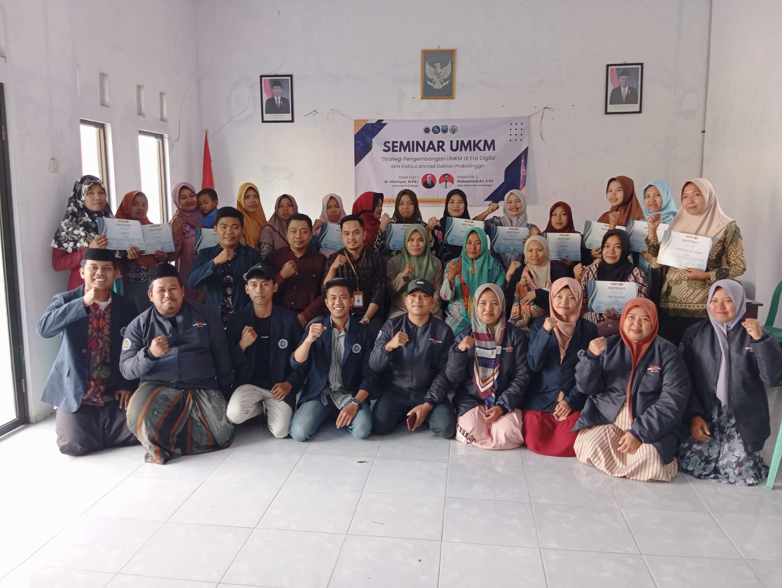 KKN IAD Probolinggo Gelar Seminar UMKM di Desa Bulujaran Lor Dorong Pemberdayaan Ekonomi Lokal dan Pengembangan Usaha Mikro