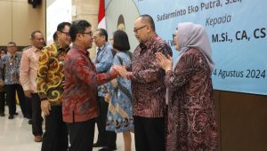 Ketua DPRD Kota Bandung Sambut Widhi Widayat sebagai Kepala BPK Jabar