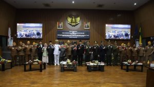 DPRD Kota Bandung dan Forkopimda Ikuti Pidato Kenegaraan Presiden di Sidang Tahunan 2024