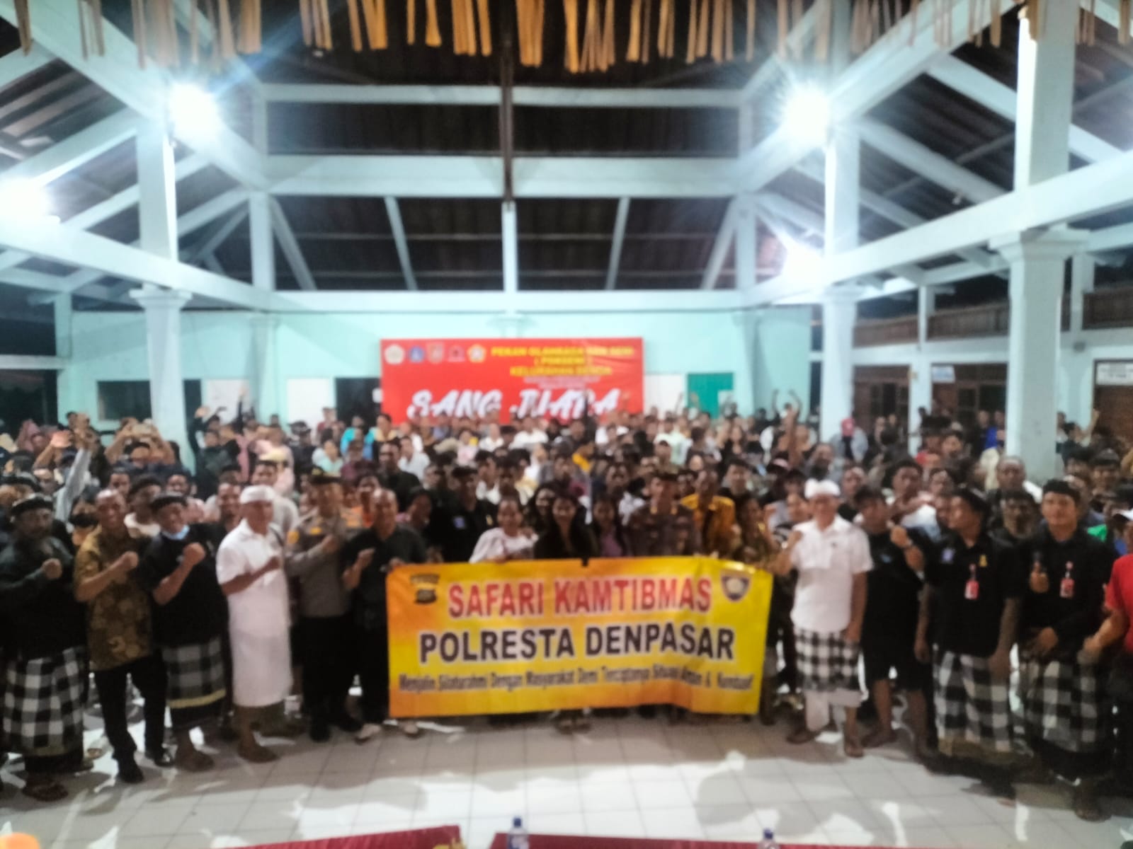 Safari Kamtibmas Polresta Denpasar dan Polsek Kuta Selatan Bersama Warga NTT di Wilayah Kuta Selatan