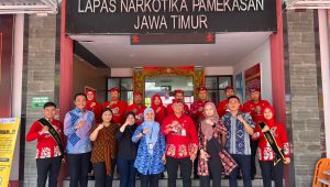 Lapas Narkotika Kelas IIA Pamekasan Kanwil Kemenkumham Jatim Ikuti Verifikasi Lapangan Menuju WBK