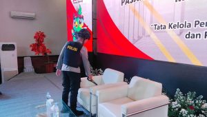 Polisi Sterilkan Lokasi Debat Publik Perdana Pilkada Kabupaten Madiun