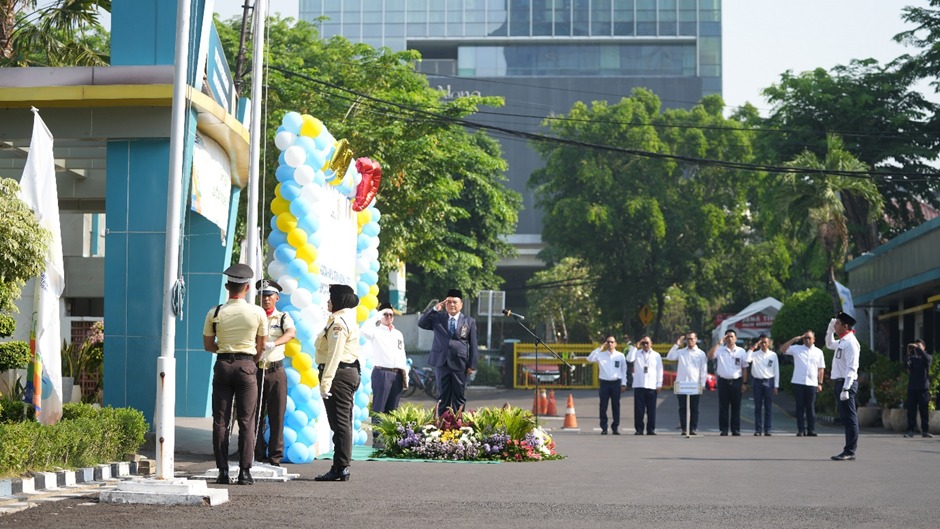 PT PLN (Persero) UIP JBTB Gelar Upacara Peringatan Hari Listrik Nasional Ke-79 dan Peringatan Hari Sumpah Pemuda Ke-96. “Energi Baru Untuk Indonesia Maju, Maju Bersama Indonesia Raya”