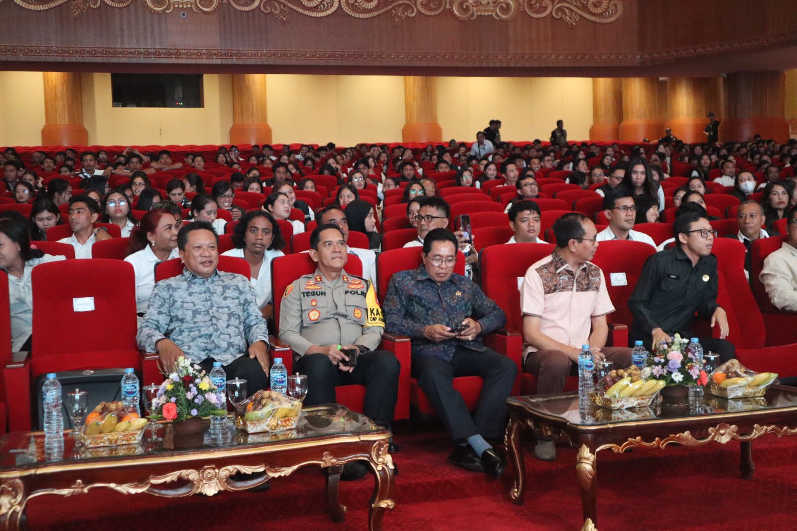 Sukseskan Pilkada Serentak 2024, Kapolres Badung Hadiri Pelantikan PTPS Se-kabupaten Badung