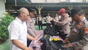 Apel Kesiapan Pengamanan TPS, Polsek Pademangan Tekankan Netralitas dan Tanggung Jawab