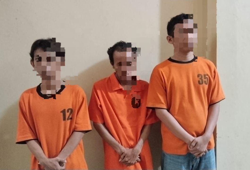 Polres Nganjuk Ungkap Kasus Narkoba, Amankan Ribuan Butir Okerbaya dan Sabu Dari Tiga Tersangka