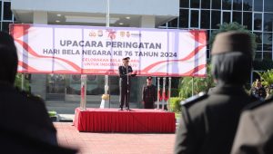 Polres Gresik Gelar Upacara Hari Bela Negara, Momentum Penguatan Semangat Persatuan