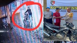 Polsek Purworejo Kembalikan Barang Bukti Sepeda Motor Hasil Tindak Pidana Pencurian