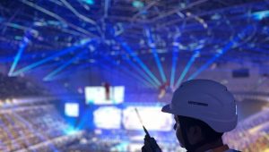 Perayaan Natal Nasional Sukses, PLN Kawal Terapkan Pengamanan Berlapis.13 Ribu Umat Kristiani Padati Indonesia Arena,