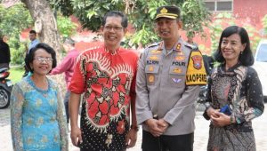 Cek Gereja, Kapolres Lumajang Pastikan Keamanan Perayaan Natal