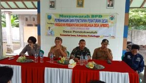 Musyawarah BPD ( APBDES ) Tahun Anggaran 2025 Desa Pondok Wuluh Kecamatan Leces