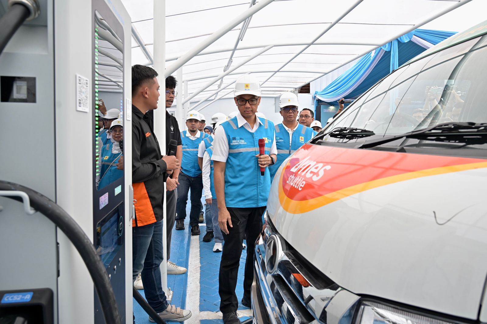 Sepanjang Nataru, Konsumsi Listrik Kendaraan EV di SPKLU Terus Cetak Rekor, Dirut PLN: Meningkat 500%