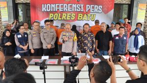 Polres Batu Ungkap Kasus TPPO Modus Adopsi Bayi