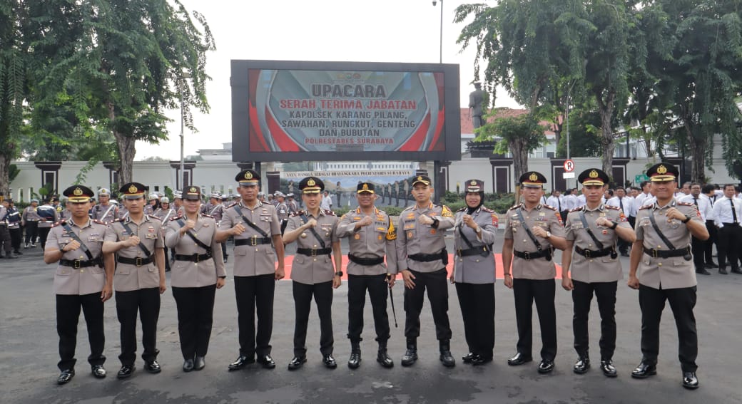 Pergantian Jabatan Polrestabes Surabaya: Harapan Baru dan Apresiasi Kinerja Lama