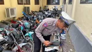 Harkamtibmas, Polres Situbondo Tindak Tegas Balap Liar Belasan Motor Diamankan
