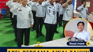 Semangat Baru dan Optimalkan Sumber Daya, Rutan Sampang Ikuti Kegiatan Apel Bersama Awal Tahun 2025