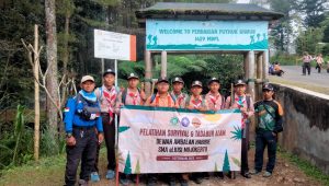 Tadabur Alam Pramuka ELKISI: Santri Ditempa Kemampuan Survival, Fisik, dan Mental