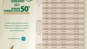 Promo Ramadan dari PLN, Diskon Tambah Daya 50% + 50%, Begini Penjelasannya!