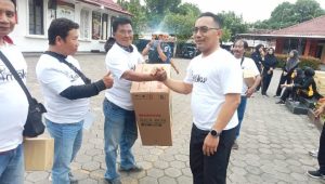Mlaku-Mlaku Bareng Kapolres F-Wamipro Raih Hadiah HPN Ke-79 Yang Di Gelar Polres Probolinggo Kota 
