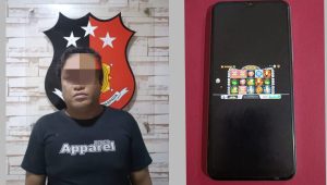 Kanitreskrim Polsek Krembangan Bekuk Pelaku Judi Online di Kedai Kopi de Genk