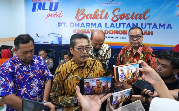 PT. Dharma Lautan Utama Adakan Donor Darah dalam Rangkaian HUT ke-49
