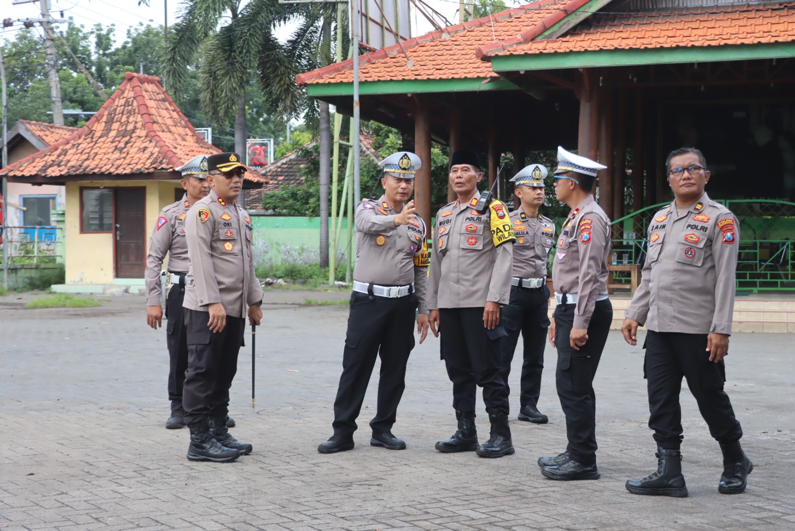 Sosialisasikan Hotline110, Kapolres Probolinggo Kota Siap Berikan Respon Cepat