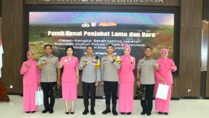 Kapolres Gresik Pimpin Serah Terima Jabatan Kapolsek Dukun dan Kapolsek Kedamean Polres Gresik