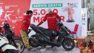 BAZNAS Jabar Bantu Pemudik Lewat Servis Motor Gratis dan Pemberdayaan Mustahik