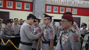 Polda Bali Laksanakan Serah Terima Jabatan Pejabat Utama Polda Bali