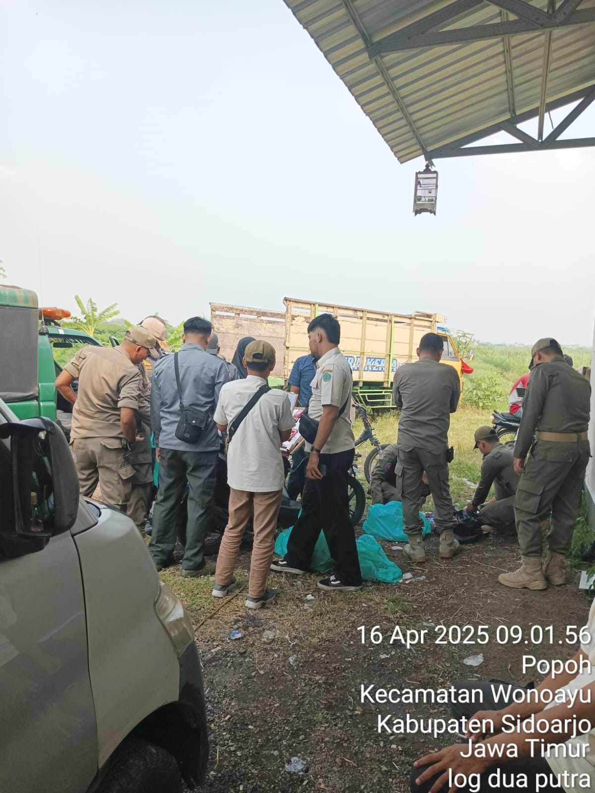 Sidoarjo Gencar Tertibkan Rokok Ilegal, Dua Lokasi di Wonoayu Jadi Sasaran