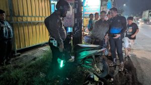 Kecelakaan Maut di Depan PT Dayasa Aria Prima, Pengendara Motor Tewas di Tempat