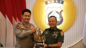 Bentuk Sinergitas, Kapolda Bali Terima Kunjungan Pangdam IX/Udayana