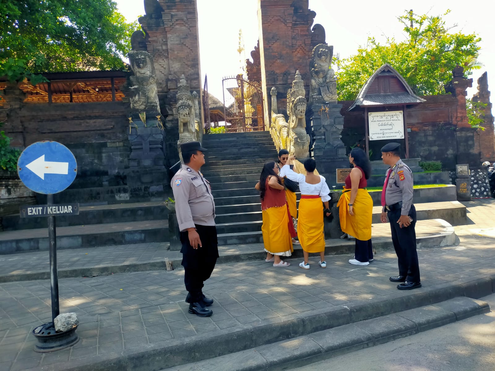 Umanis Galungan, Polres Badung Perketat Pengamanan Obyek Wisata Pantai
