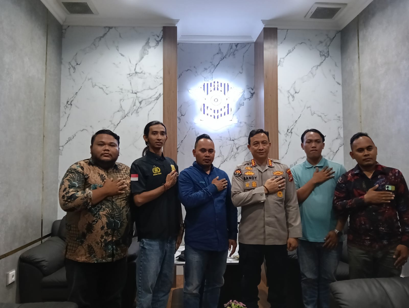 Jalin Sinergitas Polda Bali, Bersama Media Surabaya
