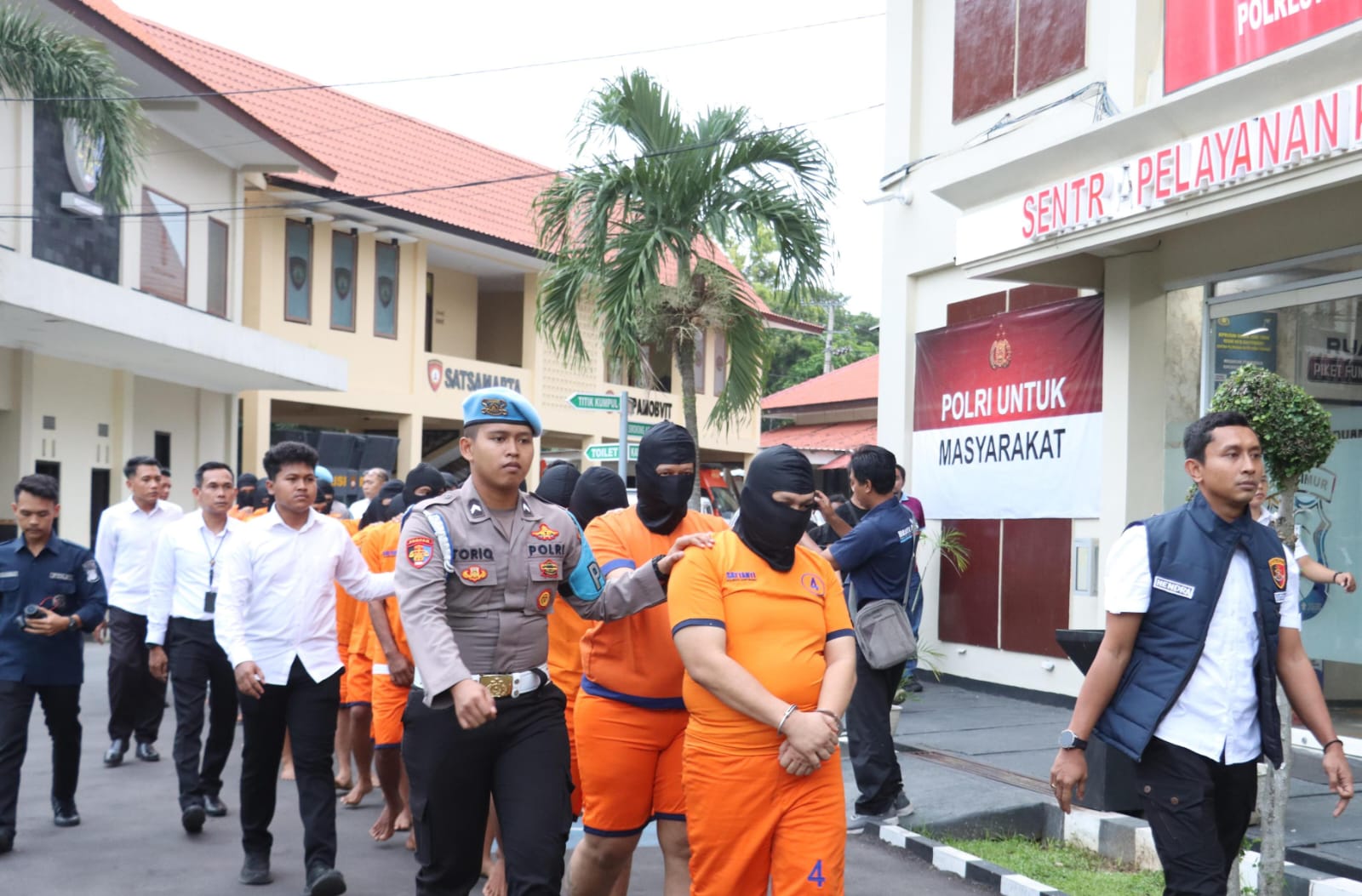 Polresta Banyuwangi Ungkap 25 Kasus Amankan 37 Tersangka Dalam Oprasi Pekat 2025