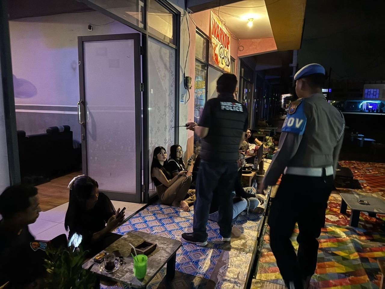 Polres Pasuruan Gelar Patroli Gabungan, Ditempat RHU Serta Temukan Jenis Sajam