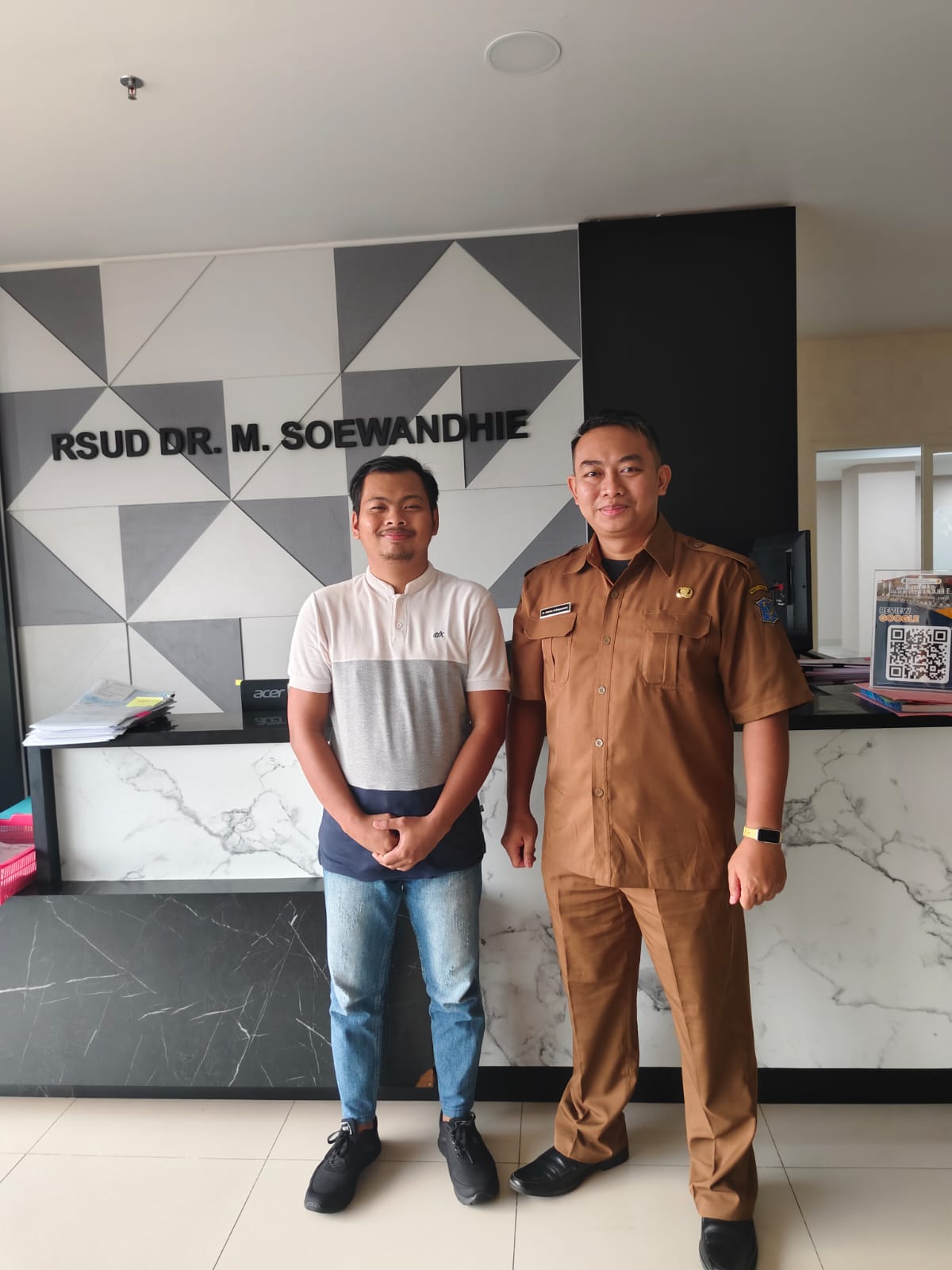 PT Media Informasi Realita Kunjungan Kerja Ke RSUD Dr. Mohamad Soewandhie Surabaya