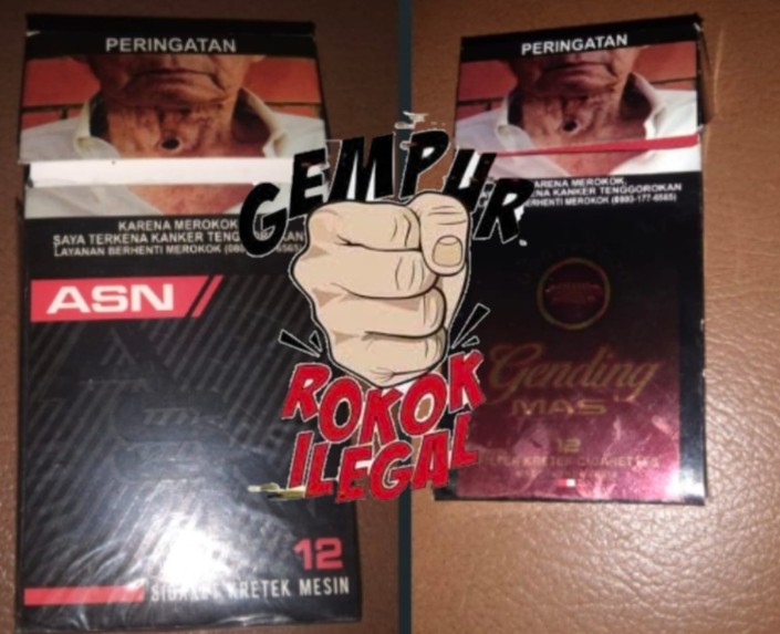 Oknum Kades Bulang HSN , Merasa Kebal Hukum dan Arogan Yang Diduga Memproduksi dan Menjual Rokok Ilegal Merk ASN dan Gending Mas