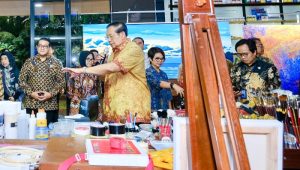 SBY Pamerkan Karya Seni di Cikeas, Kemenparekraf Apresiasi Kontribusi Seni untuk Ekonomi Kreatif
