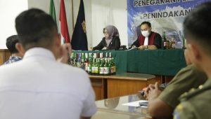 Satpol PP Kota Bandung Gelar Sidang Tipiring, 38 Pelanggar Minol dan Asusila Dikenai Sanksi