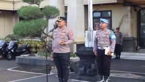 Tingkatkan Respons Cepat, Polres Badung Gelar Apel Kesiapan Operator 110 dan Tim UKL